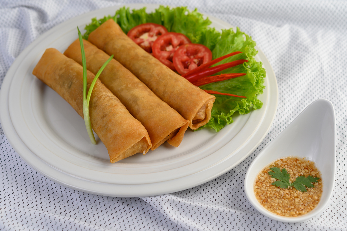 Spring roll pork Poh Pia Tod 2